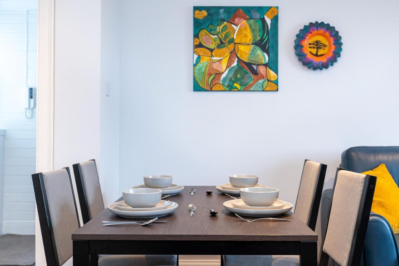 Lovely 3-Bedroom Flat With Free Parking Bridge of Allan Exteriör bild